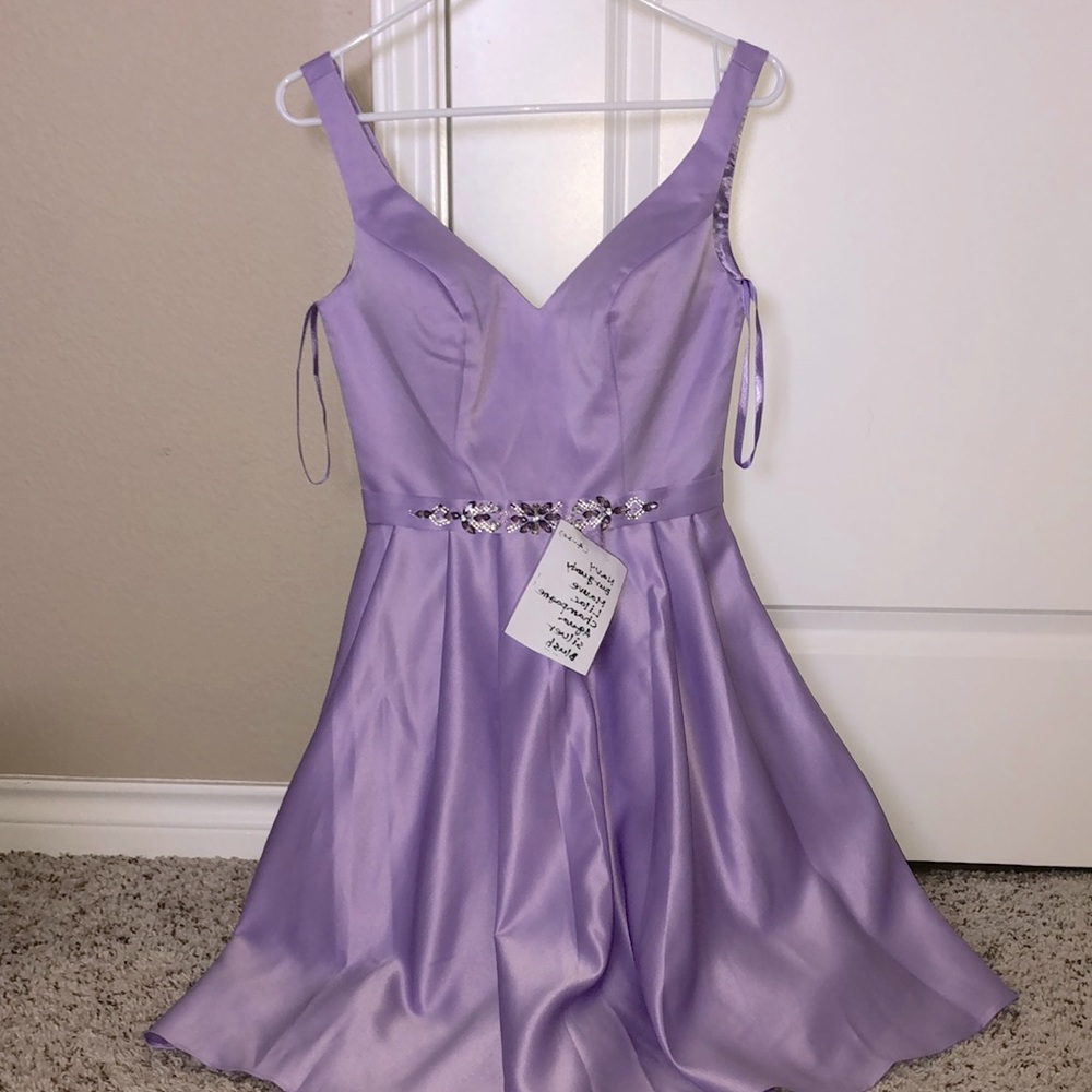Lavender Short Dress
